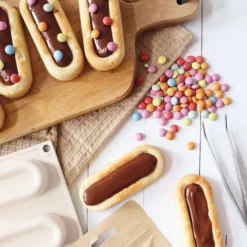 Moule en silicone pour biscuits Finger - 7 empreintes