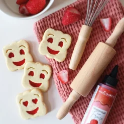 Moule en silicone pour "drôles de biscuits" - 8 empreintes