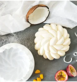 Moule en silicone pour gâteaux & entremets cœur 3D - Florescence