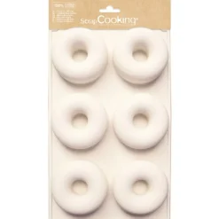 Moule à gâteaux silicone 6 babas/donuts