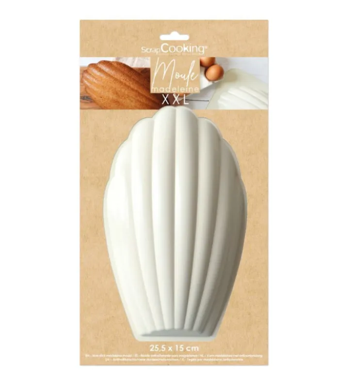 Moule madeleine XXL Acier Antiadhésif