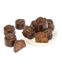 Moule rigide chocolats roses