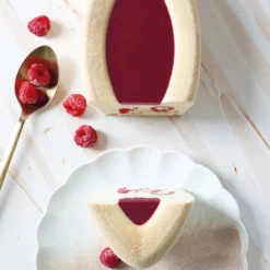 Moule silicone 3D bûche et entremets - Barquette
