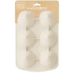 Moule silicone 3D sapins de Noël - 6 empreintes