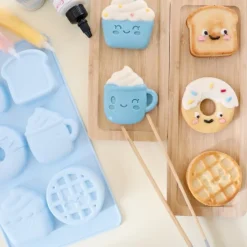 Moule silicone gâteaux Kawaii - 6 formes