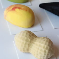 Moule silicone trompe-l’œil cacahuète - 6 empreintes