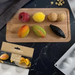 Moule silicone trompe-l’œil citron - 6 empreintes