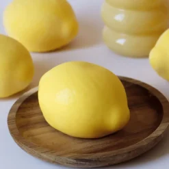 Moule silicone trompe-l’œil citron - 6 empreintes