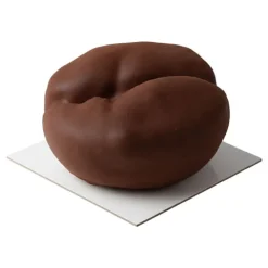 Moule silicone trompe-l'œil grain de café