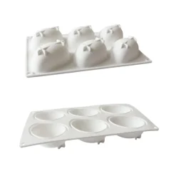 Moule silicone trompe-l’œil mangue - 6 empreintes
