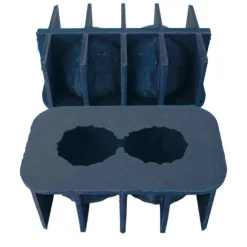 Moule trompe-l'œil cacahuète silicone