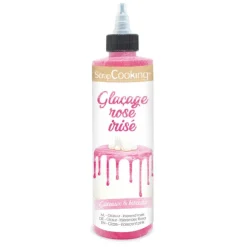 Nappage Drip Cake Rose Irisé 140g