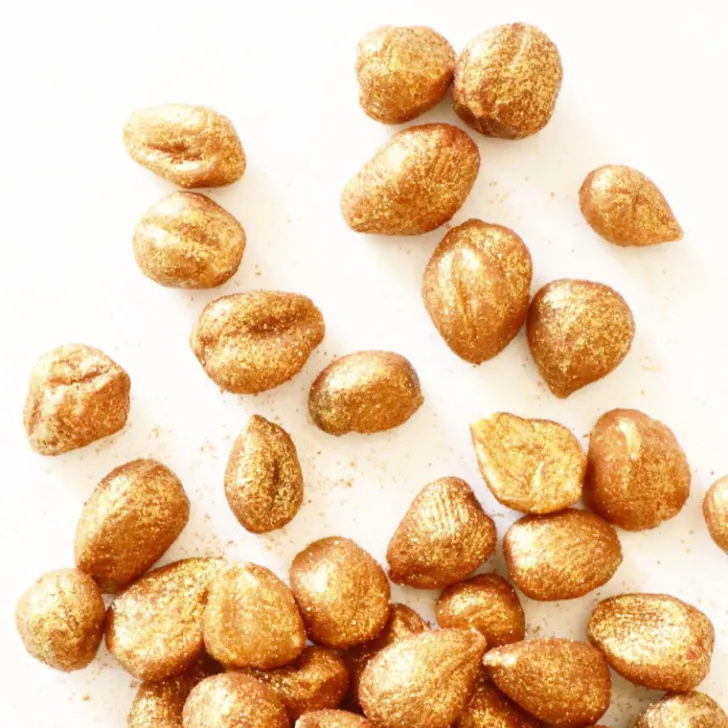 Noisettes dorées décoratives 50g