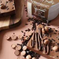 Pailletés de chocolat comestibles
