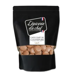 Palets de chocolat lait 500g