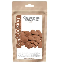 Palets de chocolat lait 190 gr