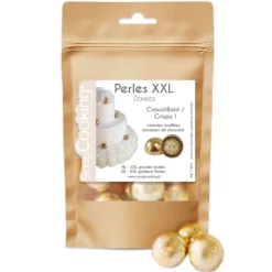 Perles chocolat croustillantes XXL Or 55g
