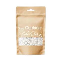 Perles en sucre blanches nacrées 60g