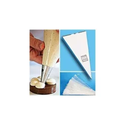 Poches à douille jetables transparentes 100 µ – 100 pièces