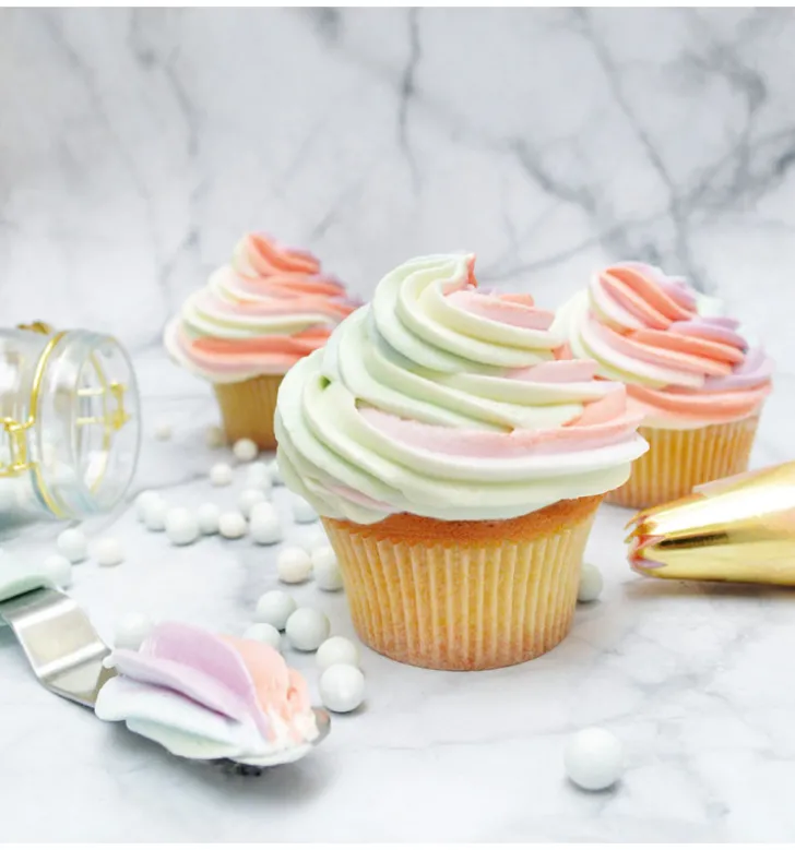 6 Poches pâtissières jetables duo