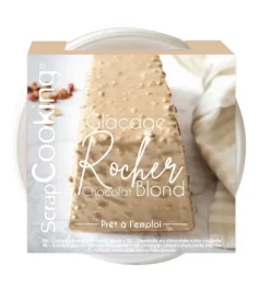 Pot glaçage rocher prêt à l'emploi chocolat blond