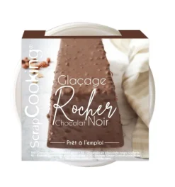 Pot glaçage rocher prêt à l'emploi chocolat noir