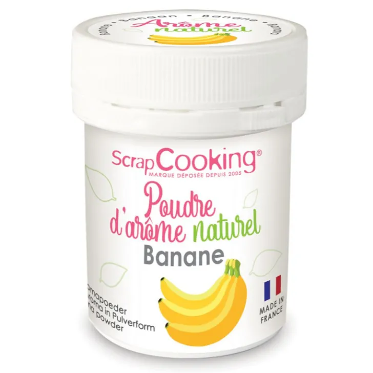 Poudre d'arôme naturel banane