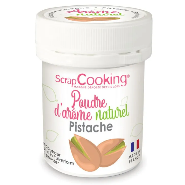 Poudre d'arôme naturel pistache