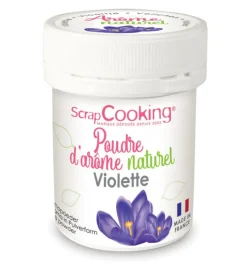 Poudre d'arôme naturel violette