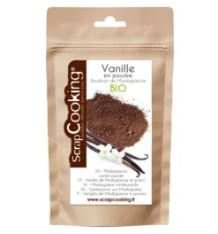 Poudre de vanille bourbon de Madagascar BIO 8g