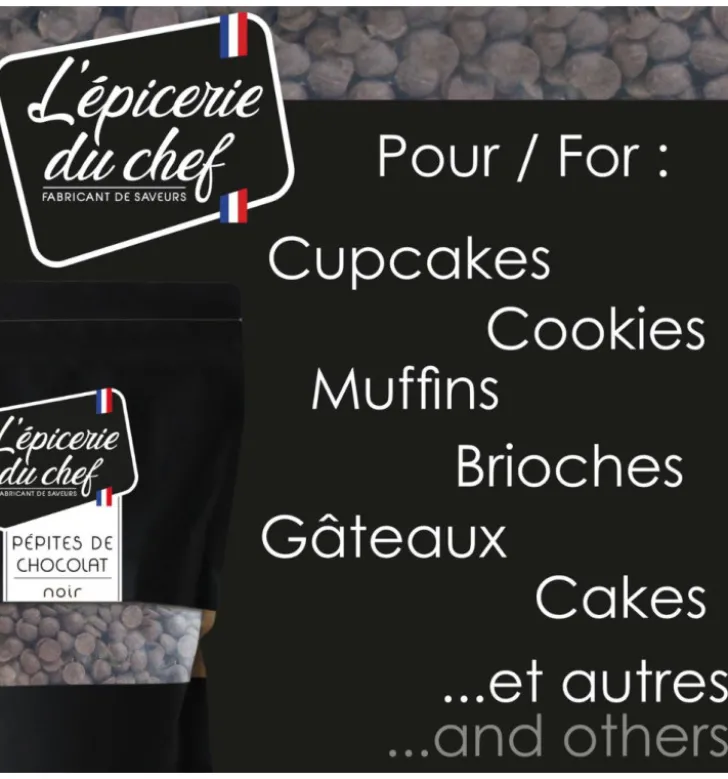 Pépites de chocolat noir 500g