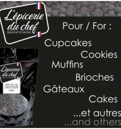Pépites de chocolat noir 1Kg