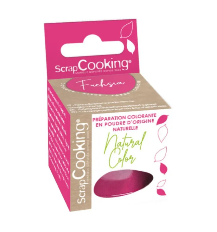 Préparation colorante en poudre - Rose foncé fuchsia