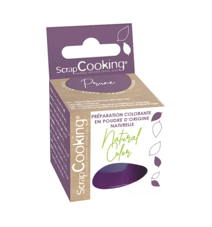 Préparation colorante en poudre - Violet Prune
