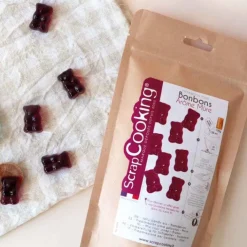 Préparation en poudre pour bonbons mûre maison