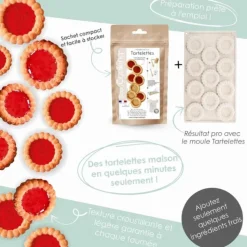 Préparation instantanée pour tartelettes
