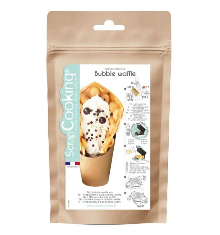 Préparation pour Bubble waffles 450g