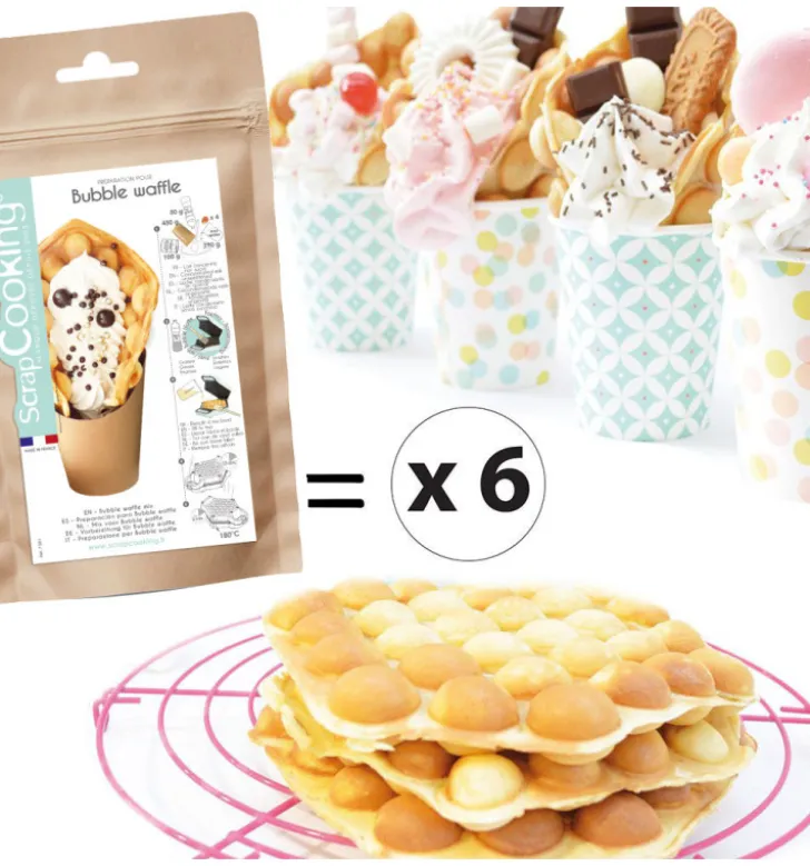 Préparation pour Bubble waffles 450g