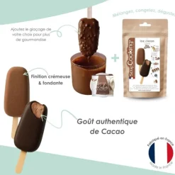Préparation pour crème glacée au chocolat