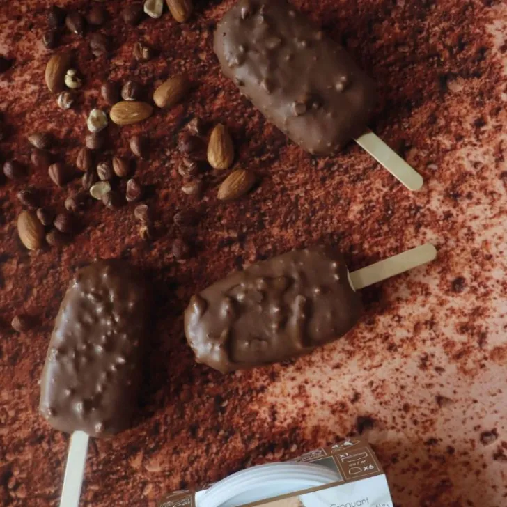 Préparation pour crème glacée au chocolat