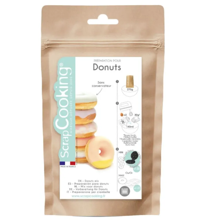 Préparation pour donuts prête à l'emploi