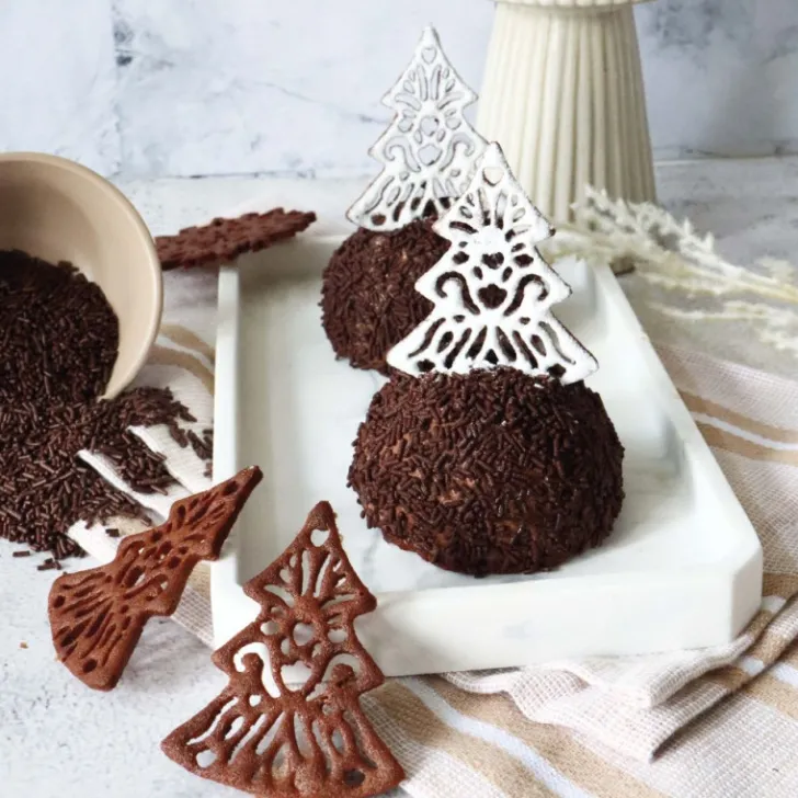 Préparation pour tuiles au chocolat - 120g