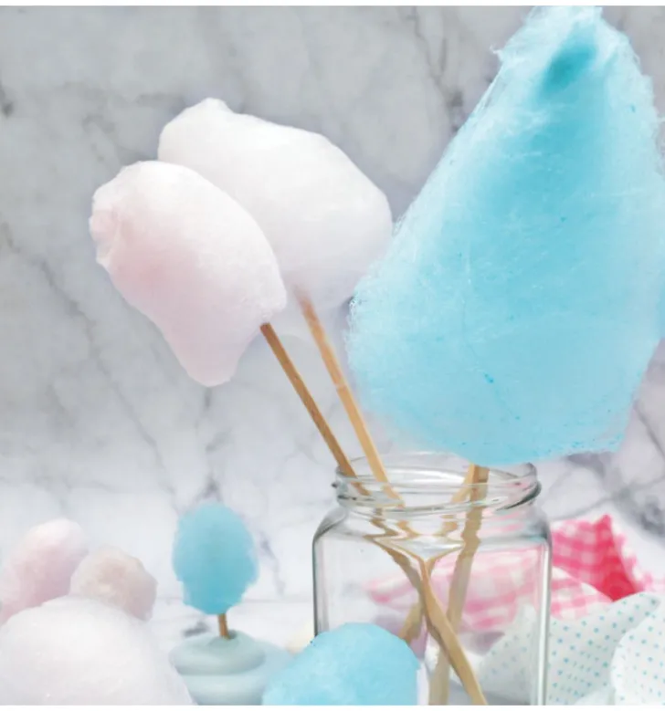 Prépa sucrée barbe à papa - rose - goût barbe à papa 400g