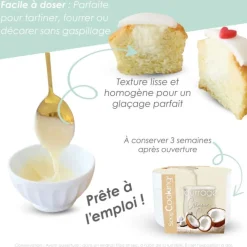 Pâte de fourrage crémeuse à la Noix coco 200g