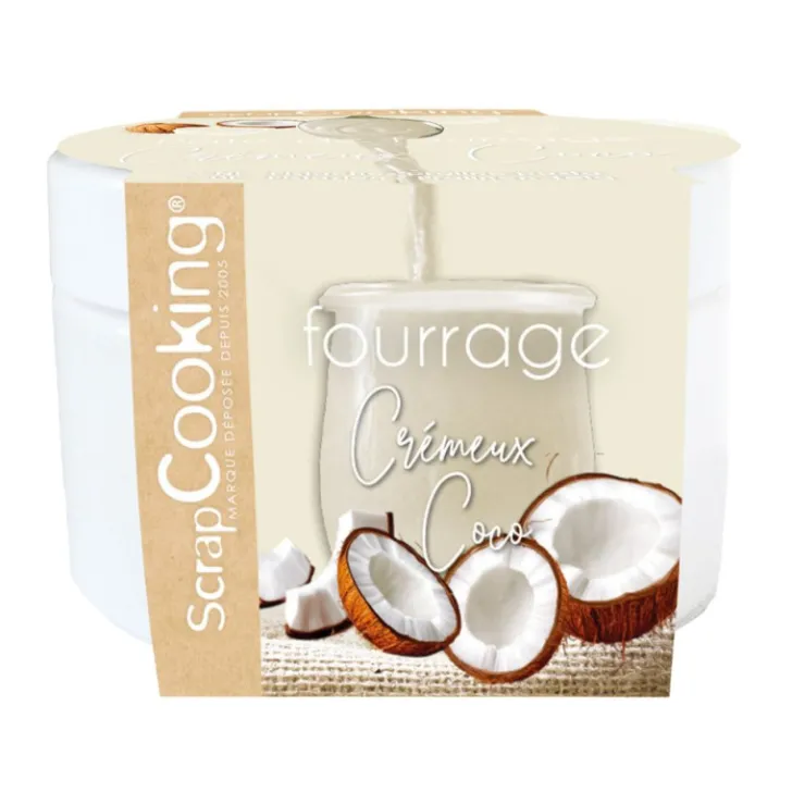 Pâte de fourrage crémeuse à la Noix coco 200g