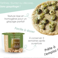 Pâte de fourrage crémeux pistache 200g