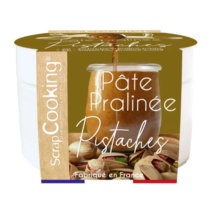 Pâte de praliné pistaches 200g