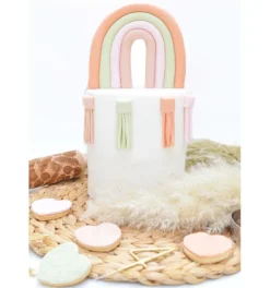 Pâte à sucre colorant d'origine naturelle Blush 250g