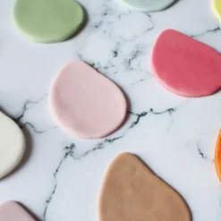 Pâte à sucre colorant d'origine naturelle Mint 250g