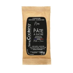 Pâte à sucre noir 100g